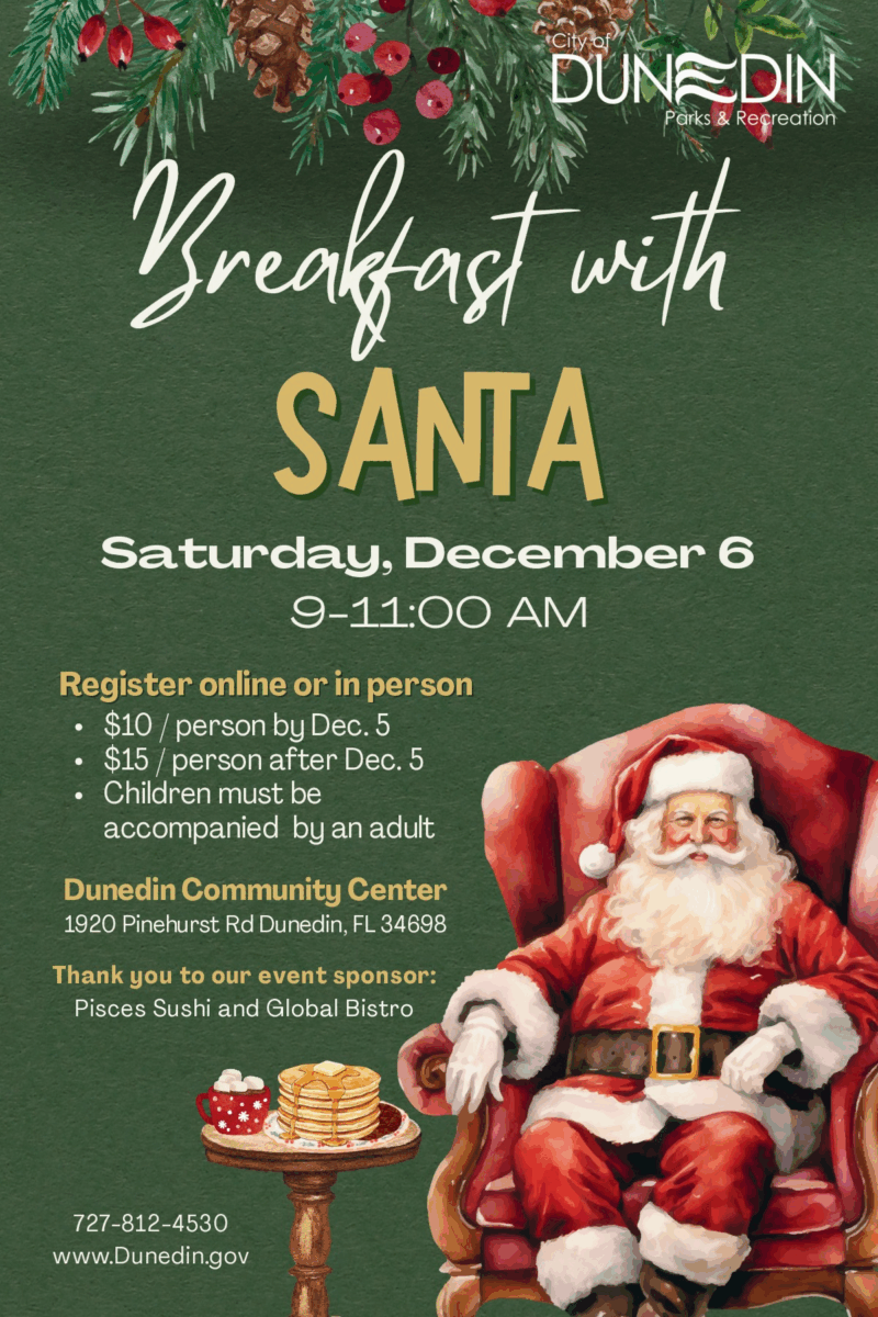 Breakfast with Santa Dunedin Community Center